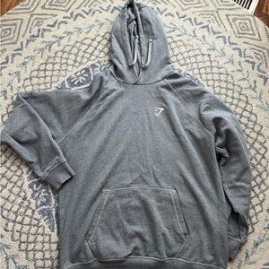 Grey Gymshark hoodie like new